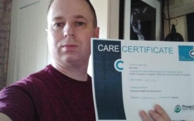 This year’s first Care Certificate Award